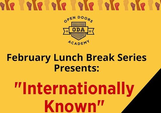 February Lunch Break: Cultural Awareness - Internationally Known