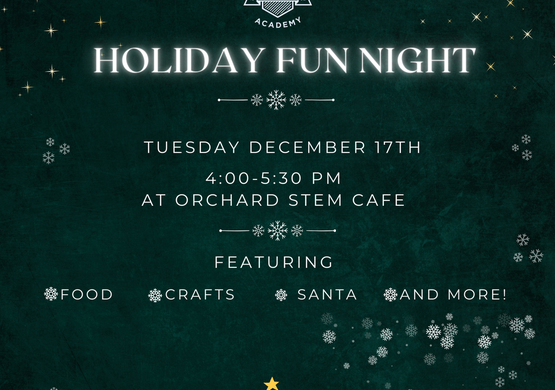 Orchard's Holiday Fun Night