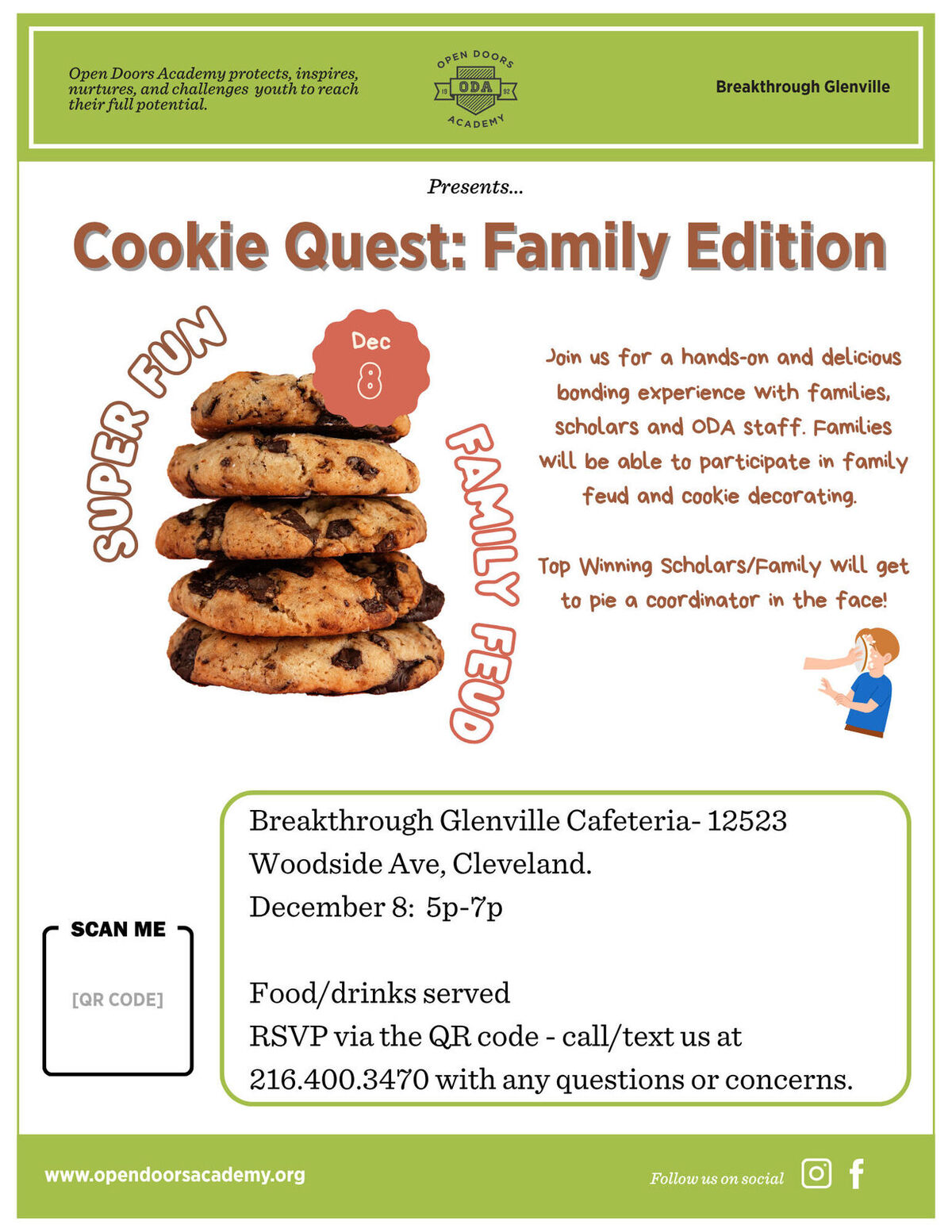 Glenville - Cookie Quest: Family Edition **New Date**