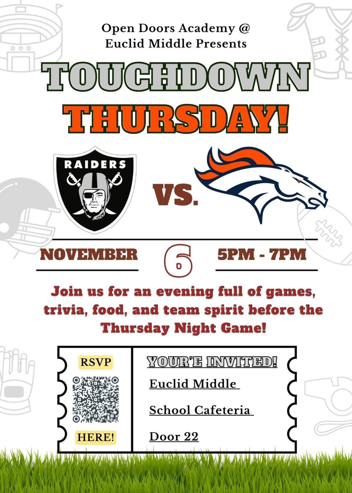 Touchdown Thursday at Euclid Middle